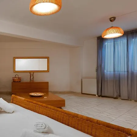 Pool With Attic In Glarokavos *