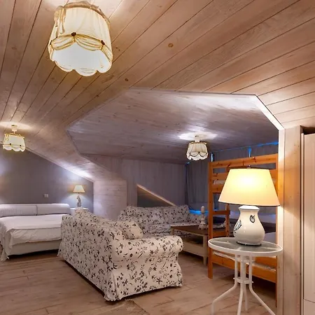 Pool With Attic In Glarokavos Луксозна вила *